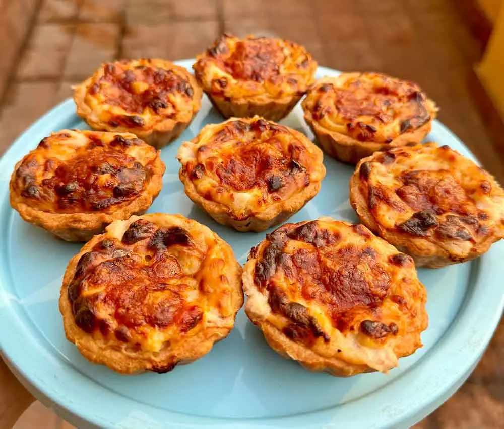 Cheese corn pie