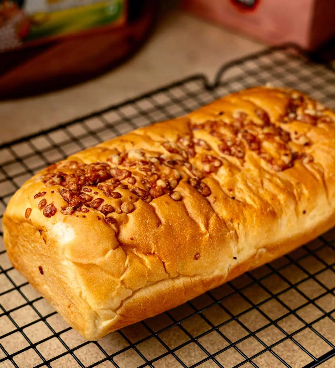 Cheese garlic bread