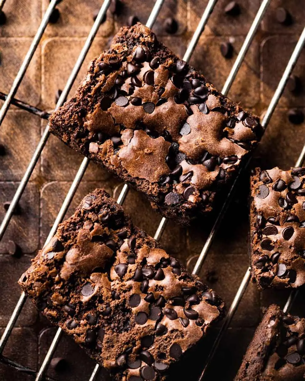 Chocolate chip brownie