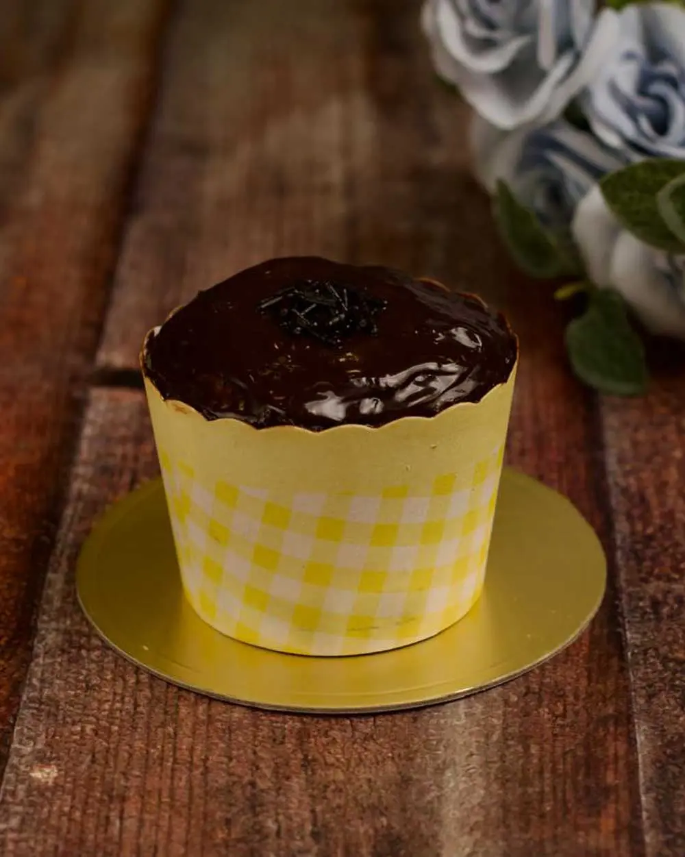 Double chocolate cupcake