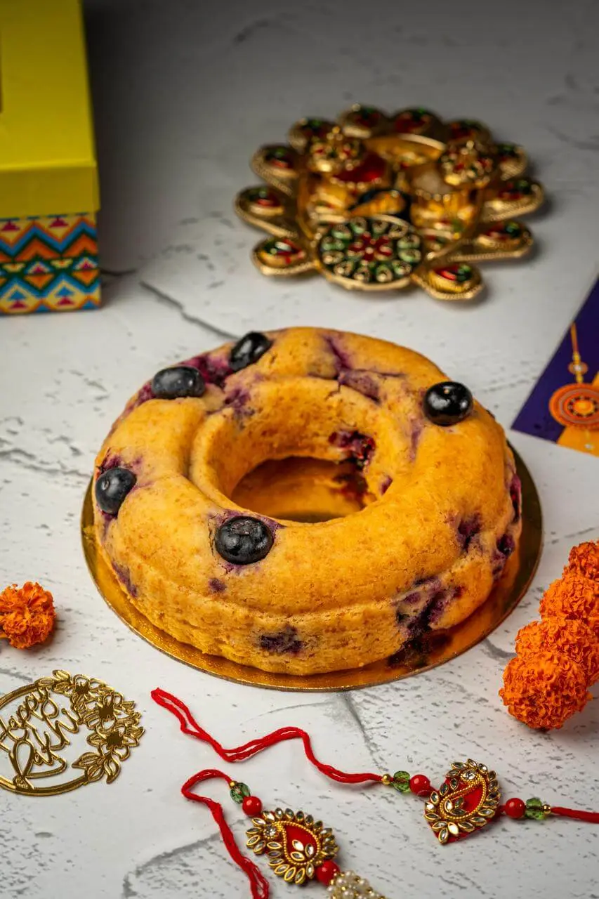 Lemon blueberry cake