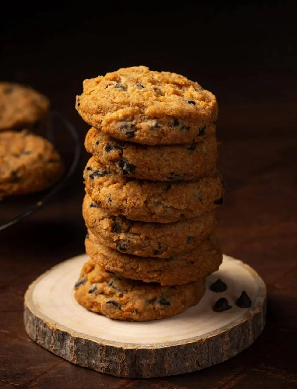 Vanilla chocolate chip cookies